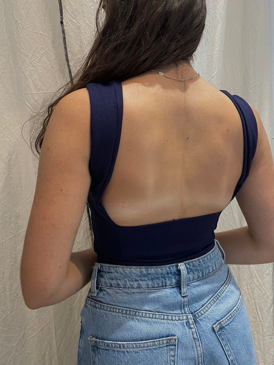 Bodysuit Navy Blue