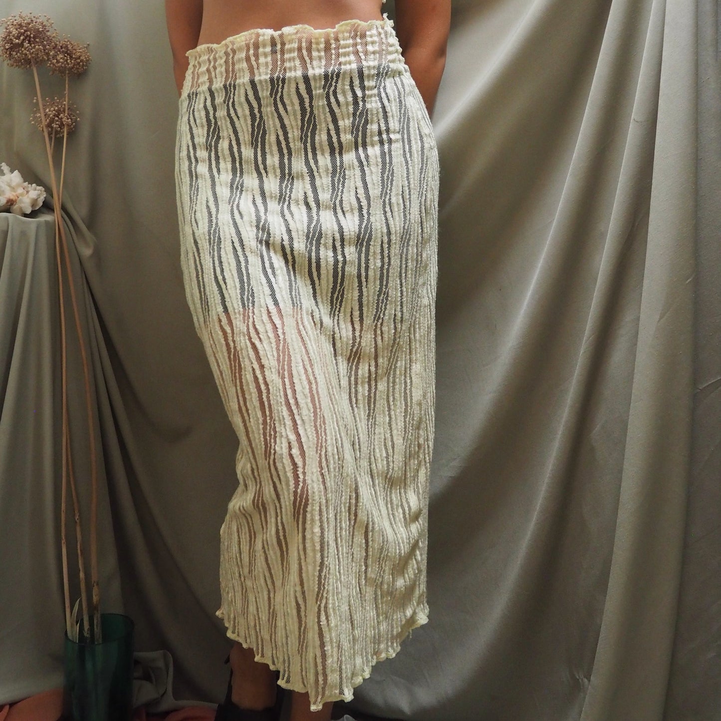 Ivory skirt