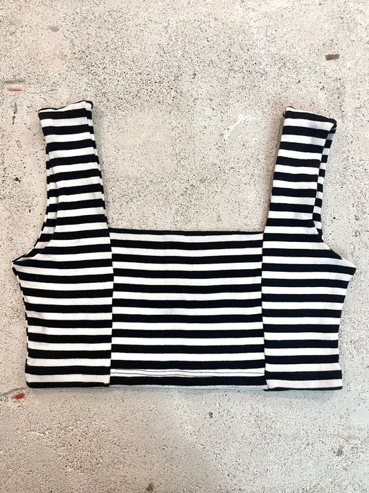 Crop Top Striped