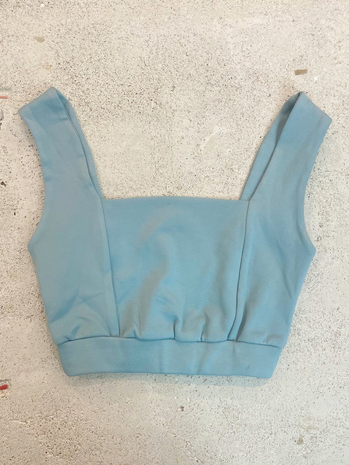 Open Back Top Light Blue