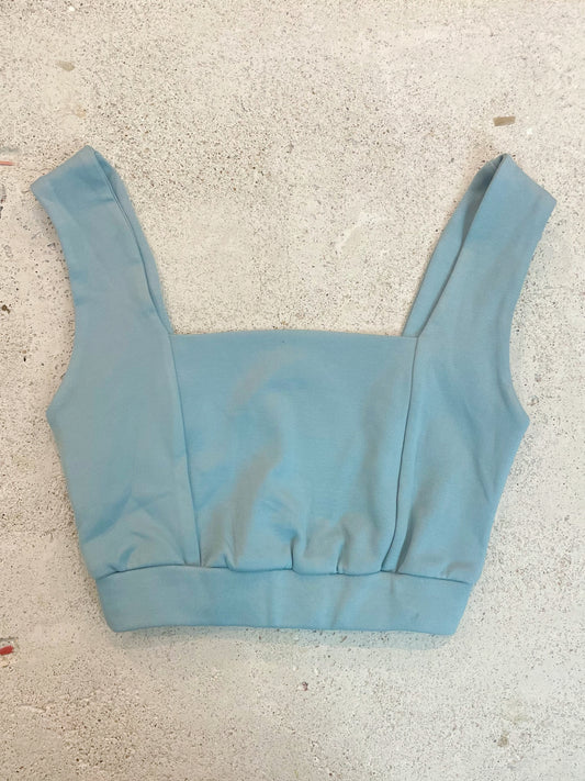 Open Back Top Light Blue