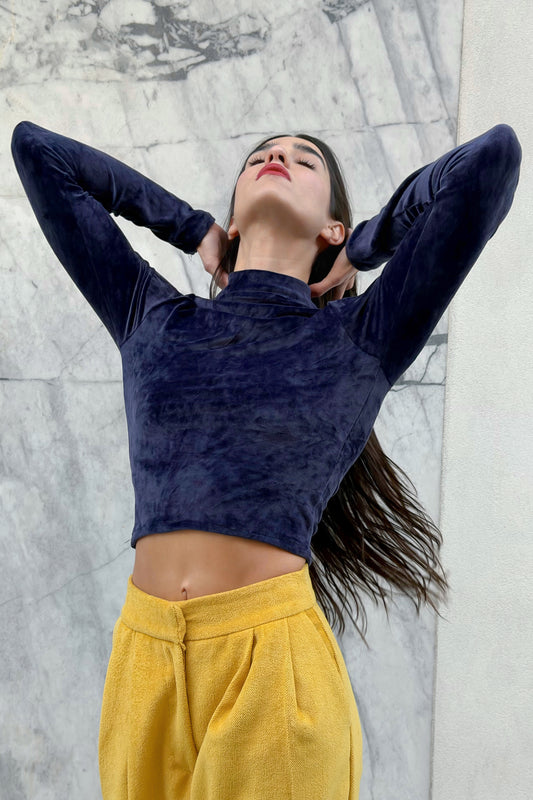 Midnight Velvet Top