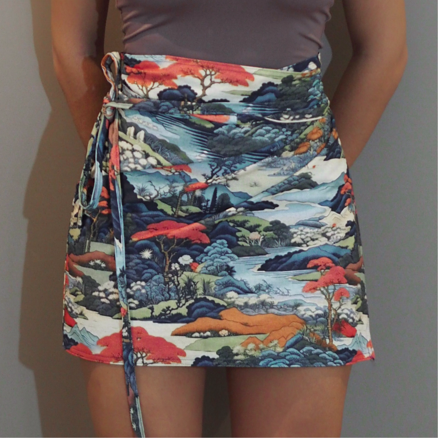 Landscape Wrap Skirt