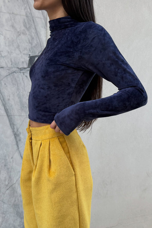Midnight Velvet Top