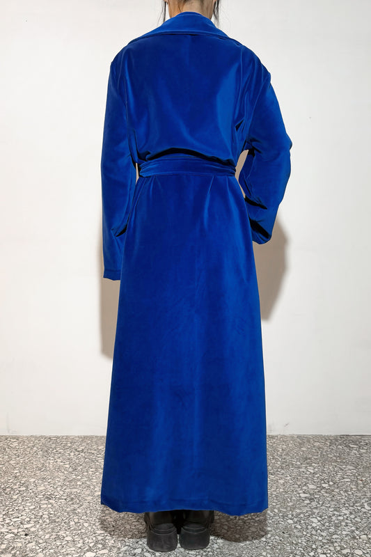 Ultramarine Velvet Coat