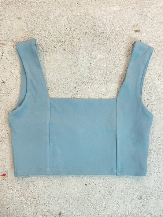 Crop Top Light Blue