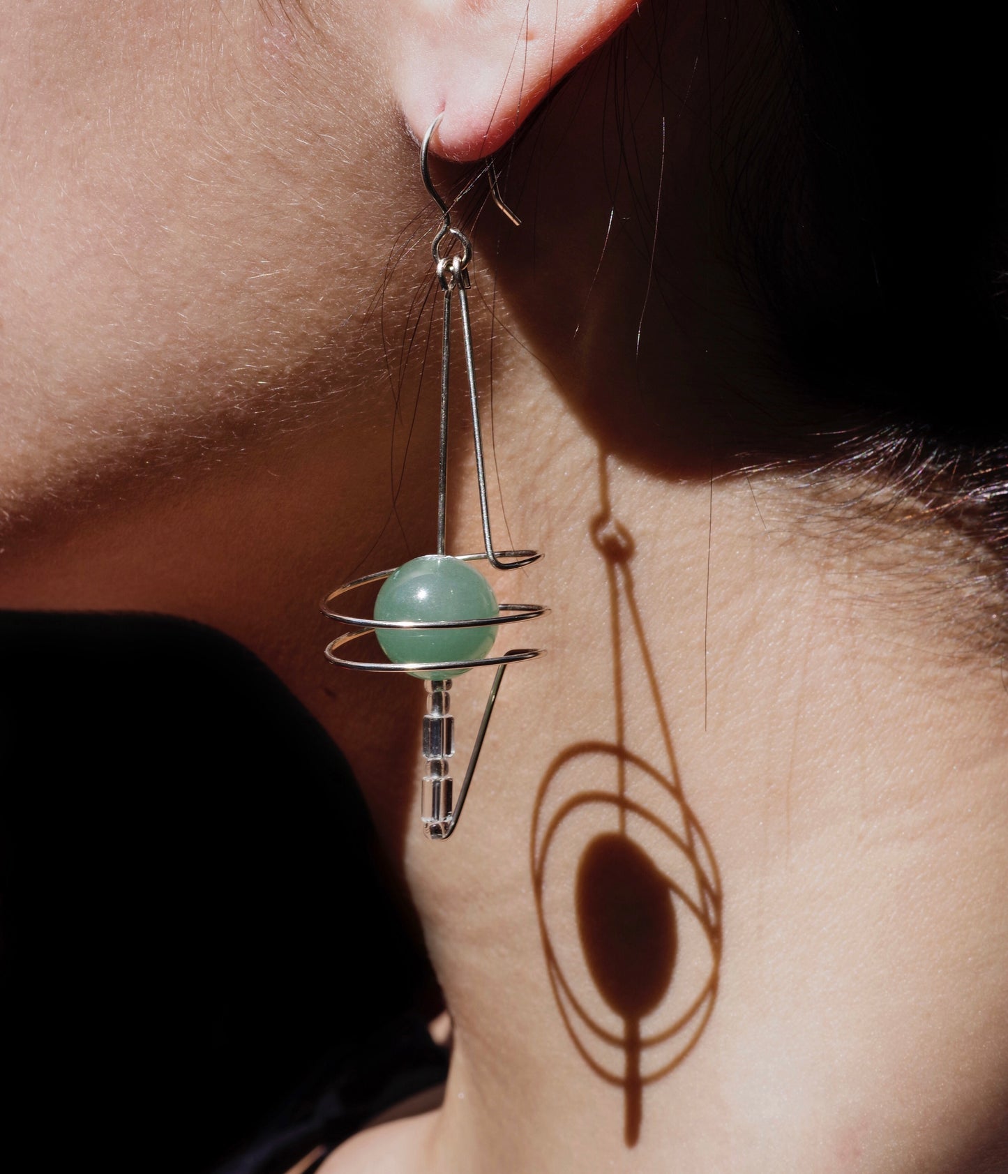 Uranus earrings